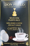 Don Pello Coffee Capsules 18 3.05oz