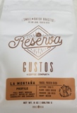 Gustos Reserva La Montana Bean Coffee 8.oz
