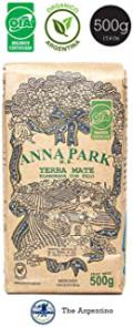 Anna Park Organic Yerba Mate Loose Leaf Tea -Traditional South American Tea Drink - 17.6OZ (500g) 